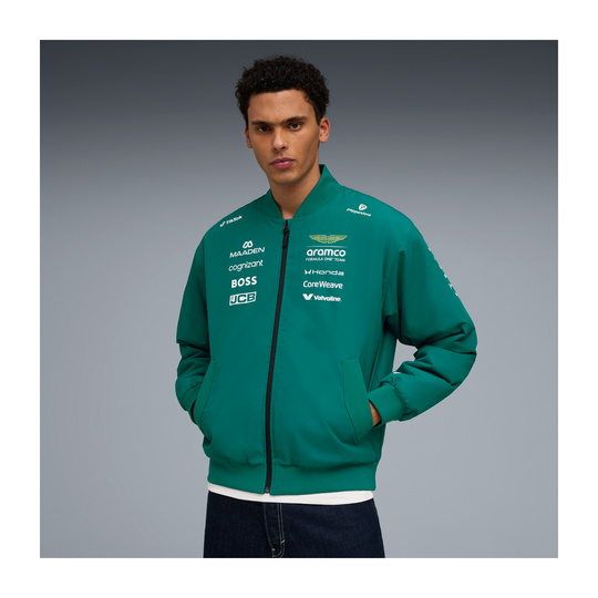 2026 Aston Martin F1 Bomber Team Jacket