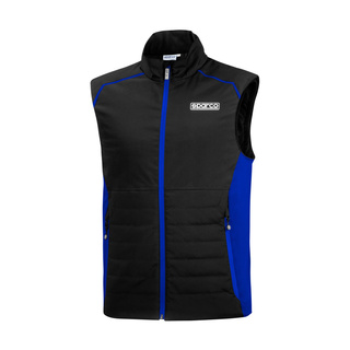Sparco Wind MY22 Rainproof Vest Black/Blue