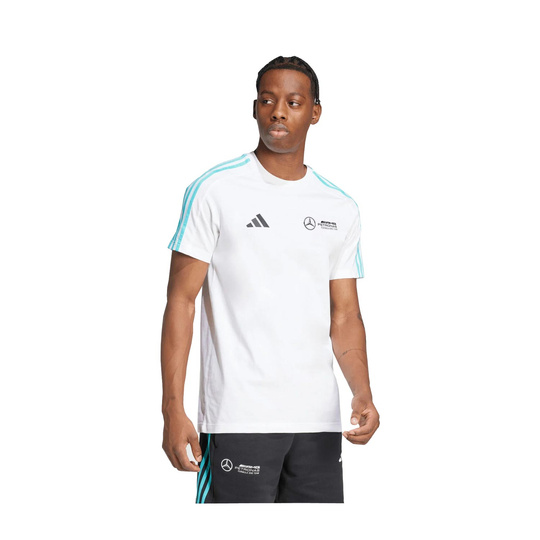 2025 Mercedes AMG F1 Mens DNA Logo T-shirt white