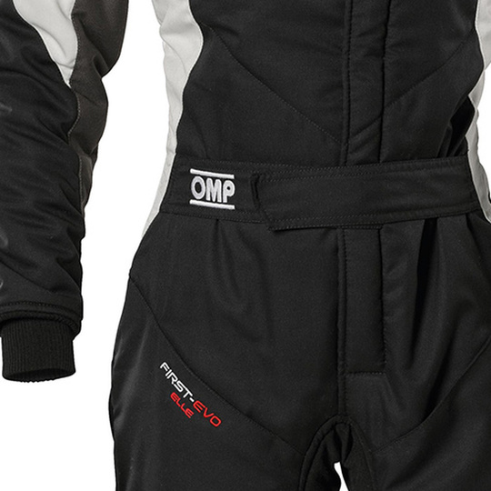 OMP First Evo Elle MY25 Race Suit Black (FIA)