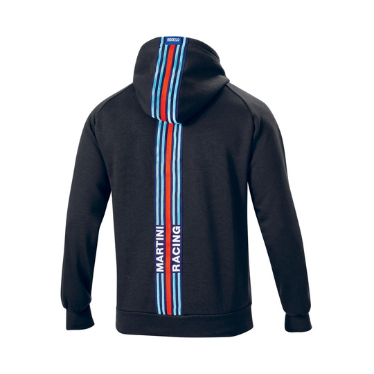 Sparco Men's Stripe Martini Racing Hoodie black