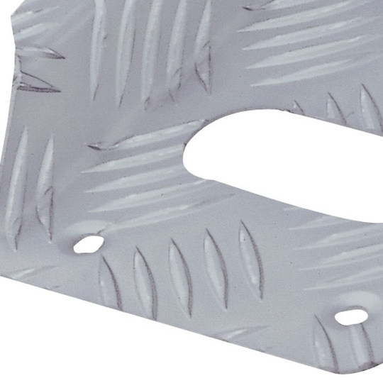 OMP Driver's Left Footrest Silver