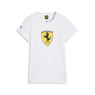 2026 Scuderia Ferrari F1 Ladies Large Logo T-Shirt white