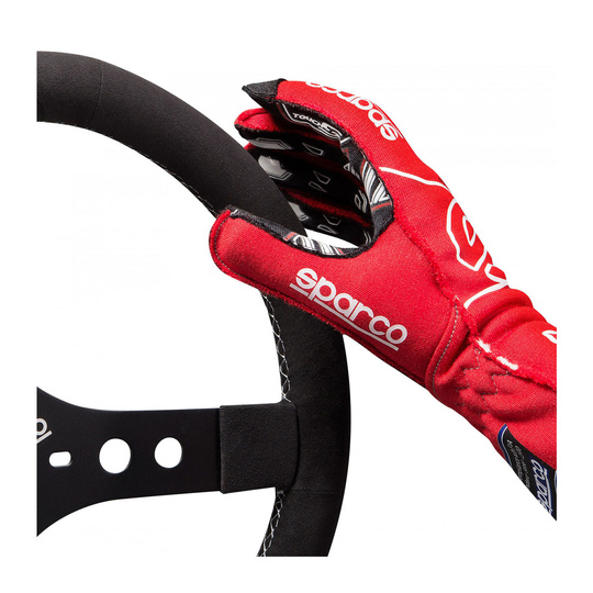 Sparco Race Gloves ARROW RG-7 White (with FIA homologation)