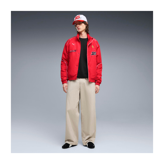 2026 Scuderia Ferrari F1 Mens Charles Leclerc Racing Jacket