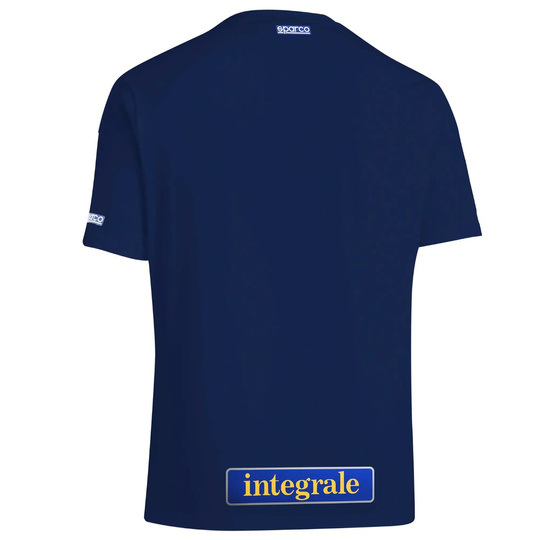 Sparco Lancia HF Delta Integrale T-shirt Navy Blue/Yellow