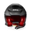 Sparco Flux RJ-i Helmet Black/Red (FIA)