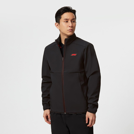 Formula 1 Mens Logo Softshell Jacket Black