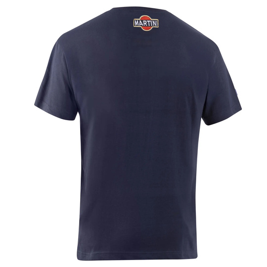 Men's Sparco Martini Racing Big Logo navy t-shirt