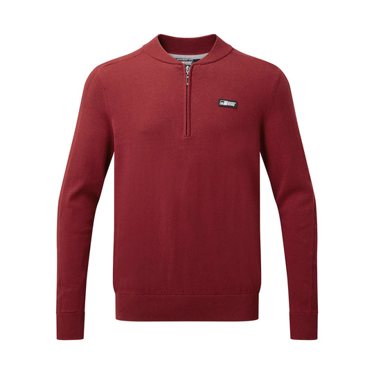 Toyota Gazoo Racing Mens Pullover Quarter-Zip Sweater