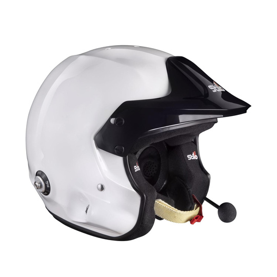 Stilo Venti Trophy Rally Hans Helmet White (FIA)