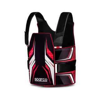 Sparco K-Track Rib Protection Vest black-red