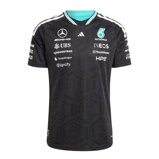 2026 Mercedes AMG F1 Authentic Team T-shirt Black