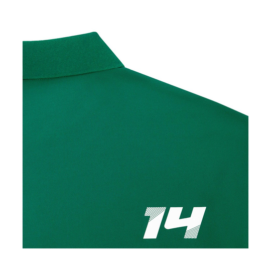 Aston Martin F1 Fernando Alonso Minimal Kimoa Polo Shirt