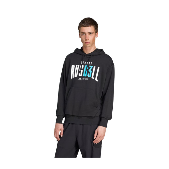 2025 Mercedes AMG F1 Mens Russell Hooded Sweatshirt