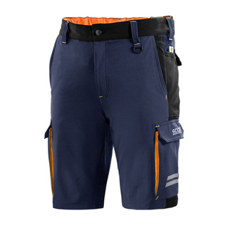 Sparco Tech Shorts Navy Blue