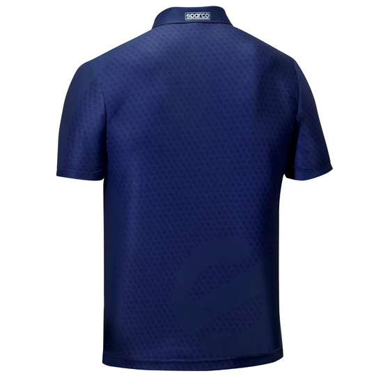 Sparco SL Polo Subly Polo Shirt Navy Blue