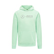Men's Retro Hoodie Mint Mercedes AMG F1