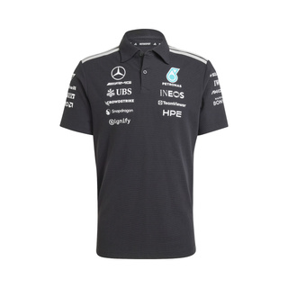2026 Mercedes AMG F1 Team Polo Shirt Black