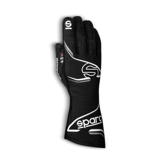 Sparco Arrow+ Racing Gloves Black/White (FIA)