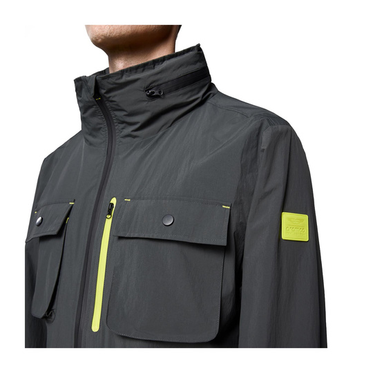 2025 Aston Martin F1 Men's 6 pocket Rain Jacket