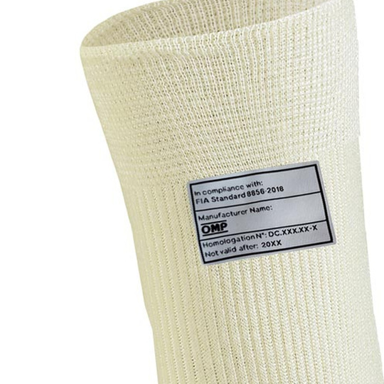 OMP Socks White (FIA)