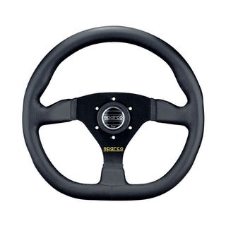 Sparco L360 Ring Leather Steering Wheel (TUV)