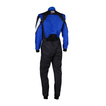 OMP KS-3X 8877-2022 Kids Karting Suit black-blue