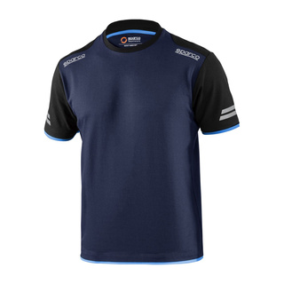 Sparco Tech T-shirt Navy Blue