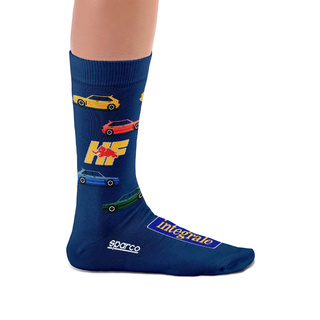 Sparco Lancia Collection Socks – navy