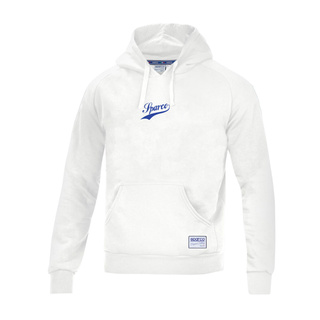Sparco Mens VINTAGE Hoodie white
