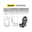 Sabelt TITAN XL Car Seat (FIA homologation)