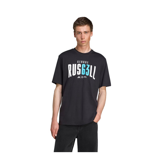 2025 Mercedes AMG F1 Mens Russell T-shirt black