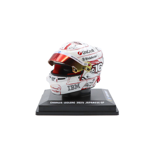 Scuderia Ferrari 1:5 Charles Leclerc helmet Japan GP