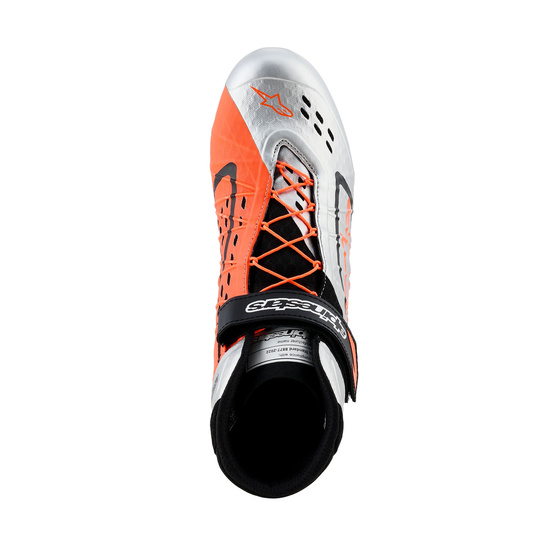 Alpinestars Tech-1 KX V3 Shoes Silver (FIA)