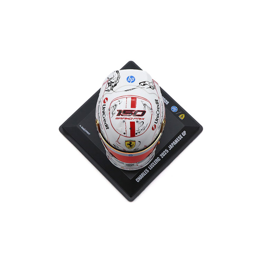 Scuderia Ferrari 1:5 Charles Leclerc helmet Japan GP