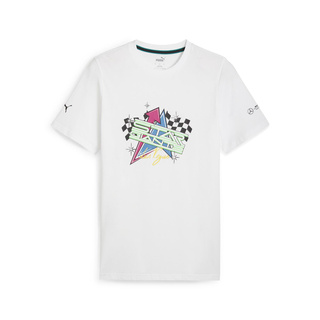 Mercedes AMG F1 Mens Las Vegas T-Shirt white