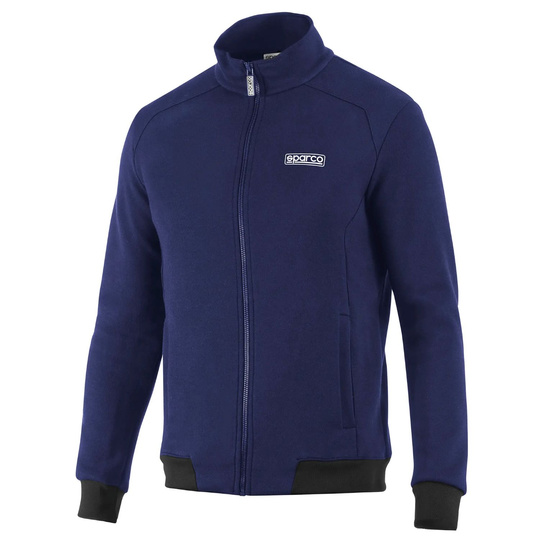 Sparco SL Full Zip Pro Zip Sweatshirt Navy Blue