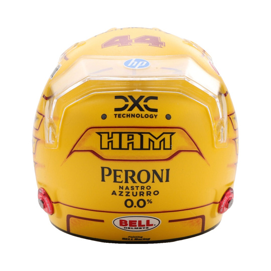 Scuderia Ferrari F1 Lewis Hamilton Monaco GP Miniature Helmet 1:5