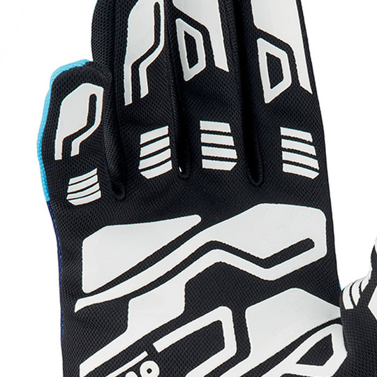 OMP KS-4 ART Racing Gloves Blue