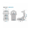 Sparco Circuit II QRT MY19 Racing Seat (FIA)