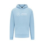 Men's Retro Hoodie Blue Mercedes AMG F1