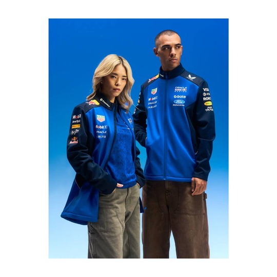 2026 Red Bull Racing Mens Teamwear Softshell Jacket
