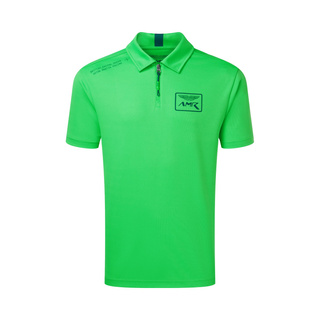 Aston Martin Racing 2026 Racing WEC Team Polo Shirt Fluo Green