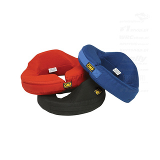 OMP Nomex Neck Collar with Rear Support Black