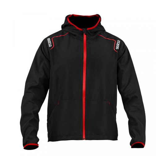 Sparco Mens WILSON Rain Jacket Black