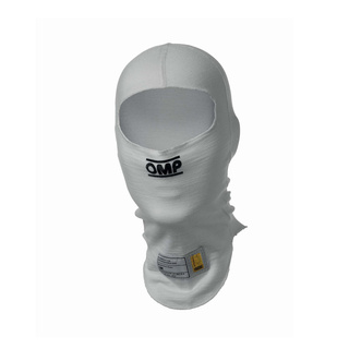 OMP TECNICA EVO Balaclava White (FIA)