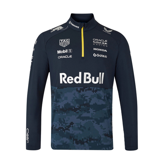2025 Red Bull Racing Mens 1/4 Zip Hypebeast Sweatshirt