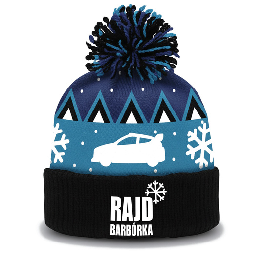 Rajd Barbórka Pom-Pom Beanie