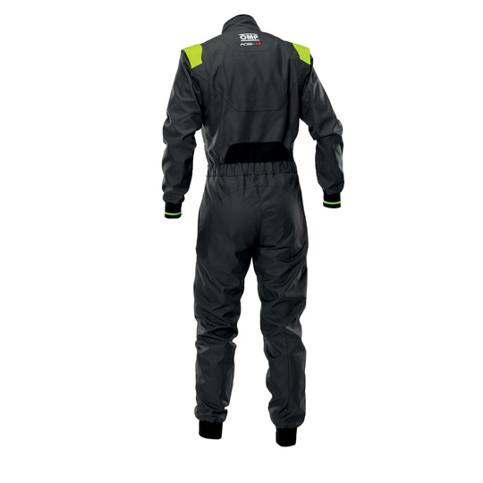 OMP KS-4 Kids' Karting Suit Black-Yellow